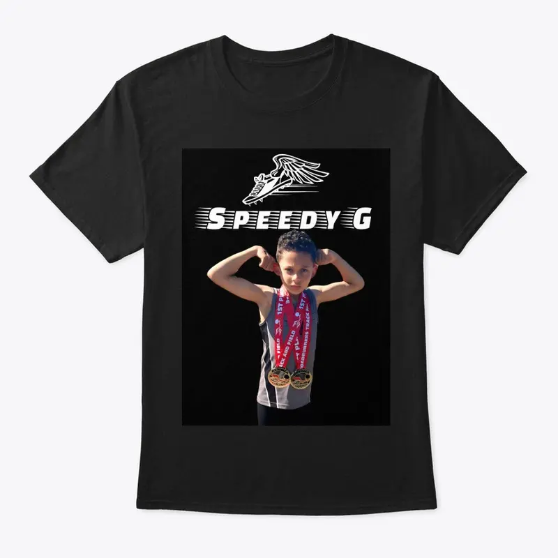 Speedy G Black Tee